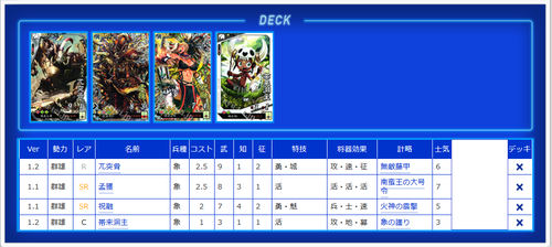 52ページ目】攻略コラム | 三国志大戦 アーケード | トレカ通販